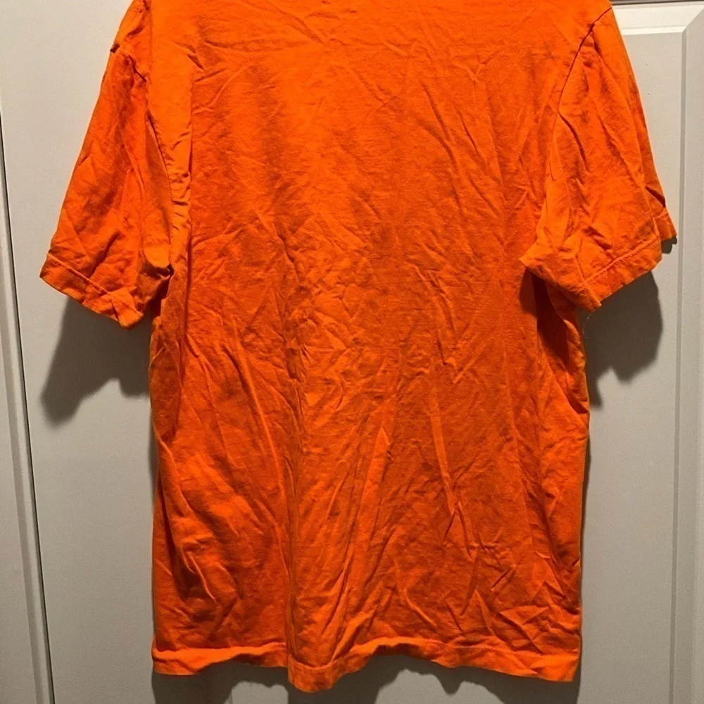 Nike‎ Men's Orange Camo Swoosh T-shirt